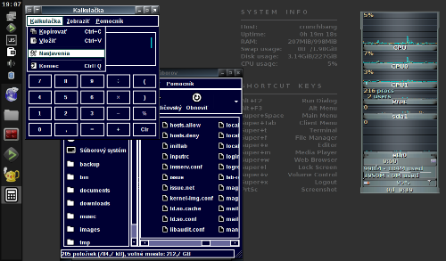 netbook - openbox, tint2