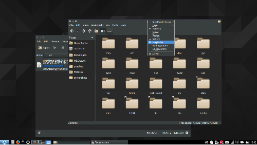 Arch Linux LXDE 01/2015