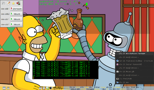 Homer vs. Bender Arch