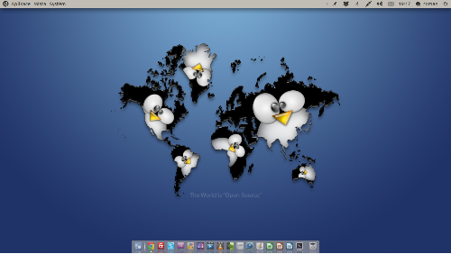 Ubuntu: Modrý Gnome 2