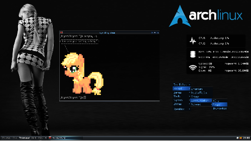 Arch Linux - Openbox