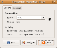 IrDA port (USB dongles), obrázek 8