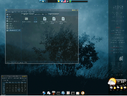 XFCE + NightOfUbuntu themes