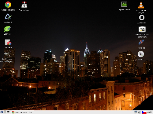 Fedora 15 LXDE