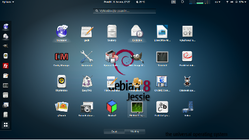 A pořád Gnome Shell 
