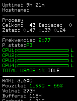 Moja konfigurácia conky 4, obrázek 1