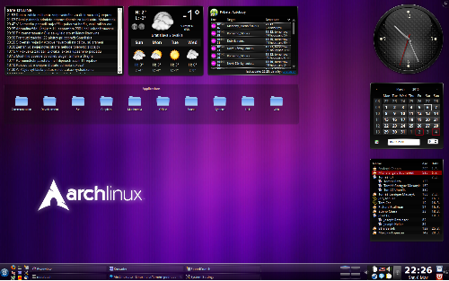 Arch + KDE4.4