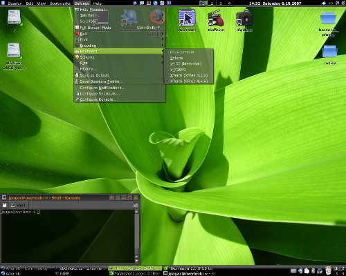 Kubuntu 7.10, KDE 3.5.8