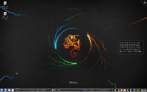 KDE + slim glow