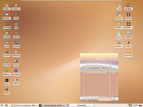 Něco normálnější (Xfce, Ubuntu)
