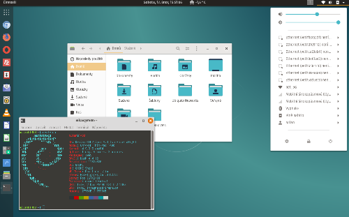 Debian + PopOS Theme