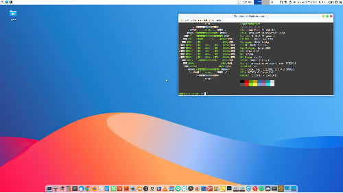 Linux Mint Xfce Big Sur