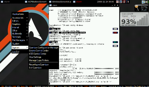 MSI Wind Archlinux Openbox