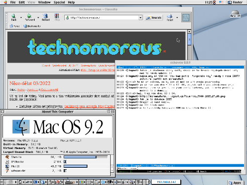 Je to tak, na klasickém Macu už zas funguje SSH