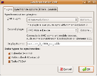 Multisync, (ne)synchronizace dat mezi K300i a PC (Evolution), obrázek 3