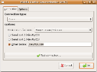 Multisync, (ne)synchronizace dat mezi K300i a PC (Evolution), obrázek 6