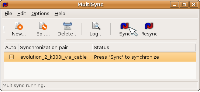 Multisync, (ne)synchronizace dat mezi K300i a PC (Evolution), obrázek 7