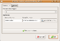 Multisync, (ne)synchronizace dat mezi K300i a PC (Evolution), obrázek 9