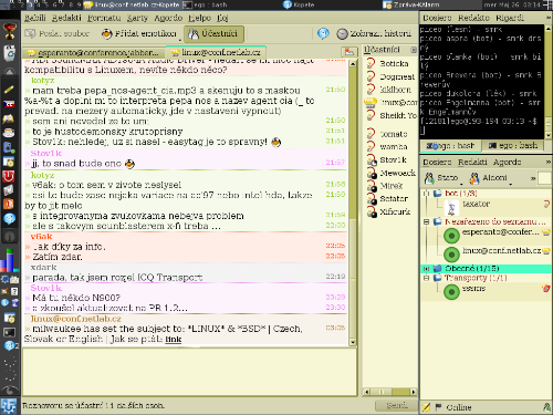 KDE4 + AwesomeWM