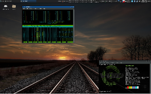 Xfce + Greybird-dark + Next