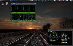 Xfce + Greybird-dark + Next