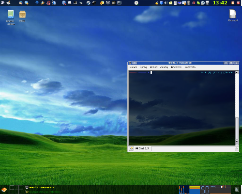 KDE 3.5 + Crystal