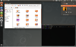 Obyčejné ubuntu s obyčejným Unity