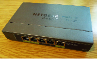 Netgear GS105PE v linuxové síťi: stoupající tendence, obrázek 1