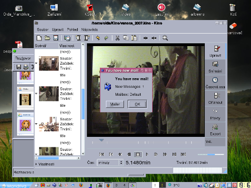 Mandriva 2007.1 Spring, KDE 3.5.6.