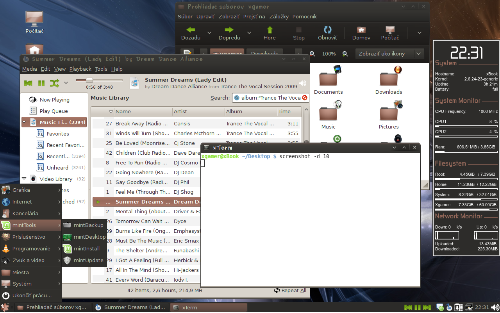 Linux Mint 5 x64 + GNOME