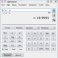 Qalculate!, nejvíc nejlepší kalkulačka, obrázek 1