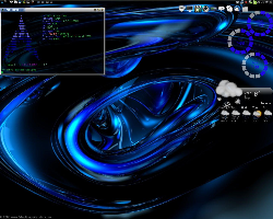 modrá je dobrá xfce arch