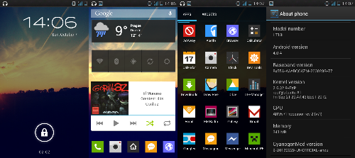 CyanogenMod 9.1 (SE Arc S)