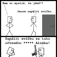 KOMIX - První svíčka, obrázek 1