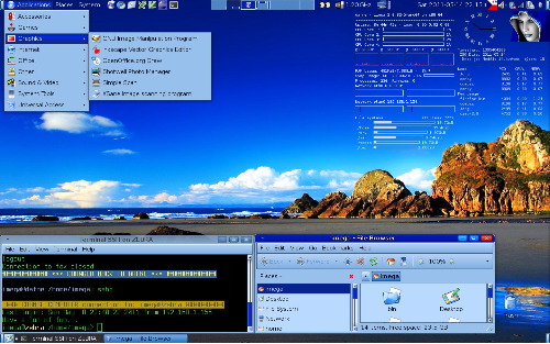Squeeze Gnome + Compiz + Conky