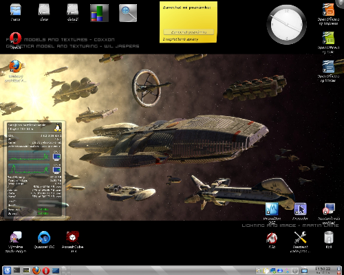 KDE 4.3.2 Mandriva 2010 + BSG 75