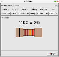 gResistor, obrázek 1