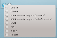KDE 4.5.82, obrázek 1