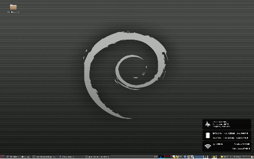 GNOME 2 w/ Shiki-Brave @ Debian