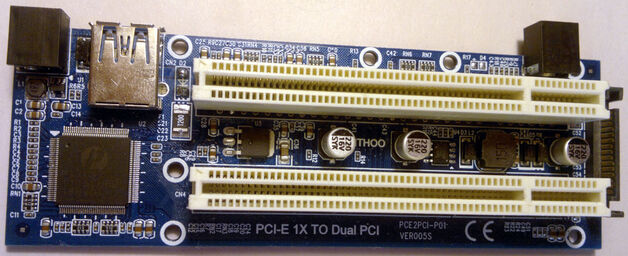 dual PCI adapter