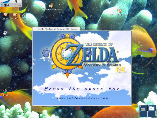 Ancient Zelda with Haiku Poetry.