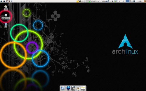 Arch + XFCE + AWN