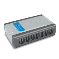 D-Link USB HUB 2.0, 7-port, externý, obrázek 1