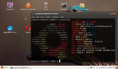 Ubuntu 15.10, MATE 1.10
