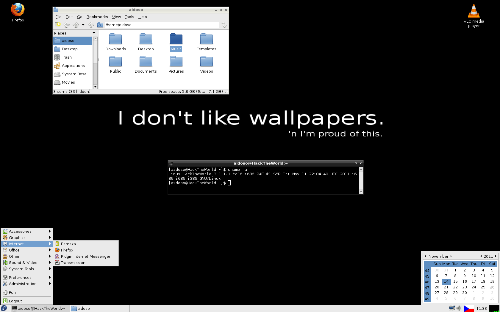 Fedora 16 LXDE