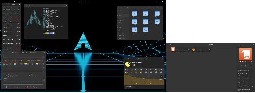 StaroNovej notebuk a co jinyho nez Arch a Gnome42!