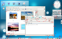 Chyby v GUI v KDE 4.3, obrázek 1