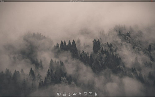 Vánoční Arch s Gnome 3