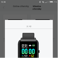 Inštalácia vlastných ciferníkov pre Amazfit Bip s Mi Fit, obrázek 2