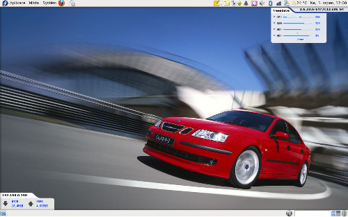 Saab 9-3 Sport sedan + Fedora, Gnome, Compiz